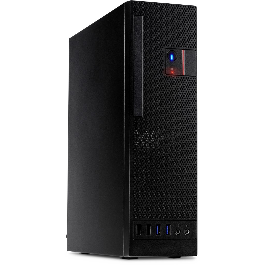 Inter-Tech S-331 - Ultrakompaktes Desktopgehäuse - Mini-ITX - keine Spannungsversorgung (TFX12V), Ansicht 2