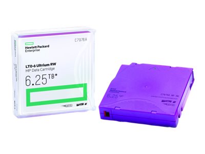 HP LTO-6 Ultrium 6.25TB MP RW Data Tape (C7976A)