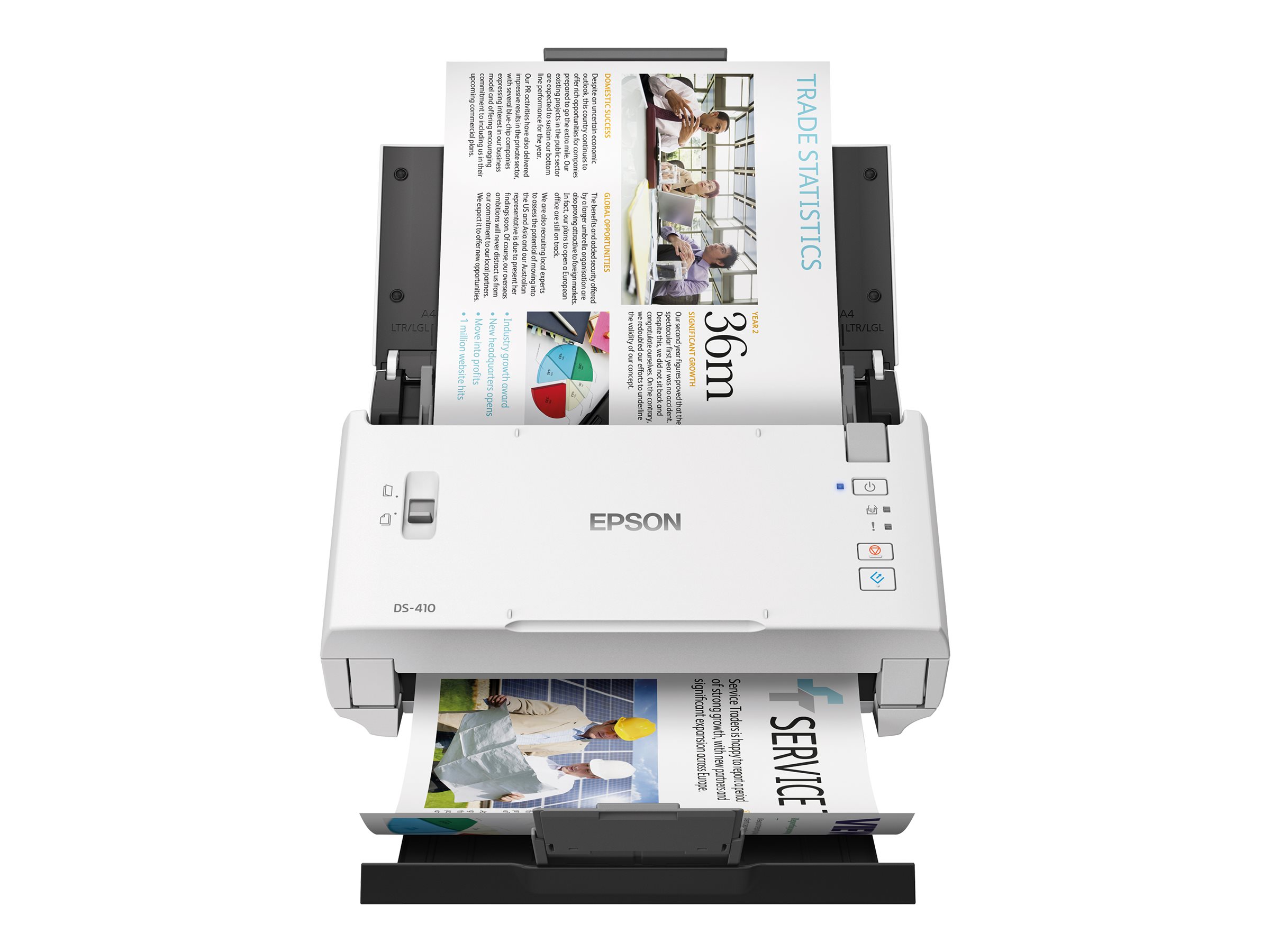 Epson WorkForce DS-410 - Dokumentenscanner - Kontaktbildsensor (CIS)