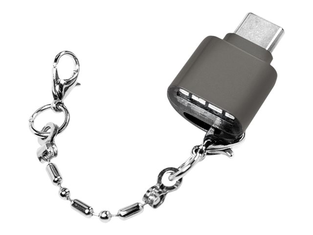 LogiLink USB-C to microSD Card reader as a key chain - Kartenleser (microSD, microSDHC, microSDXC)