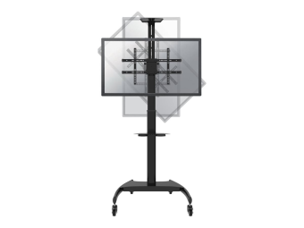 Neomounts PLASMA-M1900E - Wagen - für Flachbildschirm  AV-Ausrüstung - Schwarz - Bildschirmgröße 94-177.8 cm (37-70)