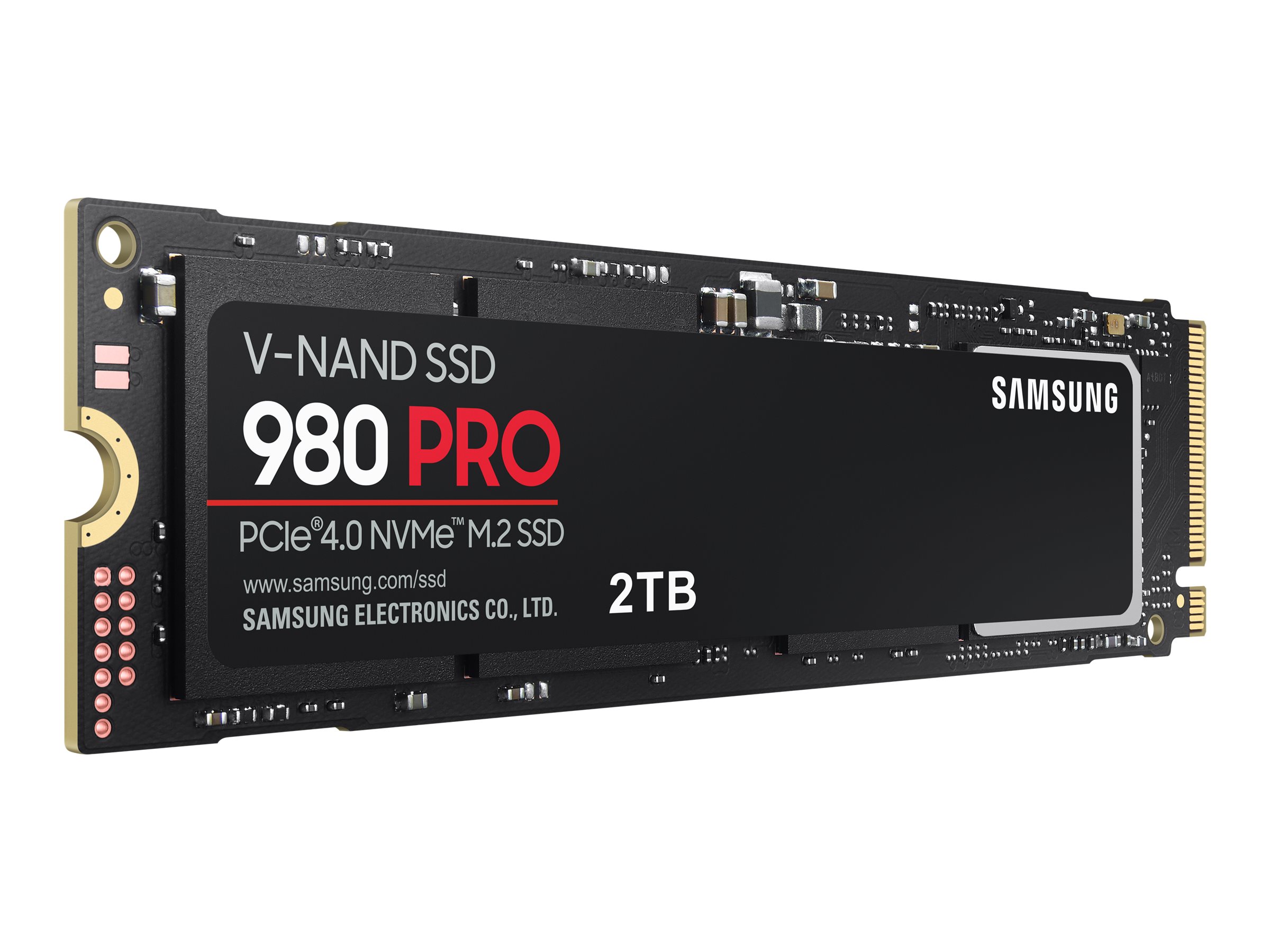 Samsung 980 PRO MZ-V8P2T0BW - SSD - verschlüsselt - 2 TB - intern - M.2 2280 - PCIe 4.0 x4 (NVMe), Ansicht 4
