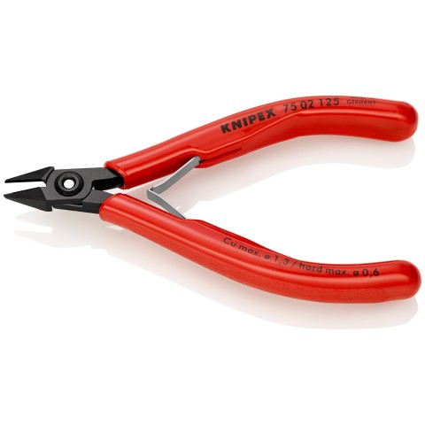 KNIPEX KP-7502125 - Hand-Kabelschneider - Rot - Kunststoff - Stahl - Rot - 62 HRC - 1,4 cm, Ansicht 3