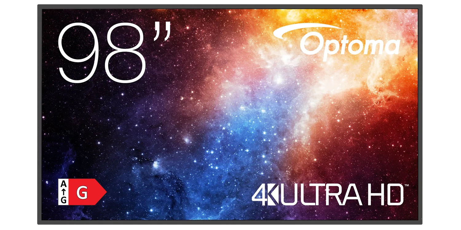 Optoma N3981K - 249 cm (98) Diagonalklasse N-Series LCD-Display mit LED-Hintergrundbeleuchtung - Digital Signage, Ansicht 2