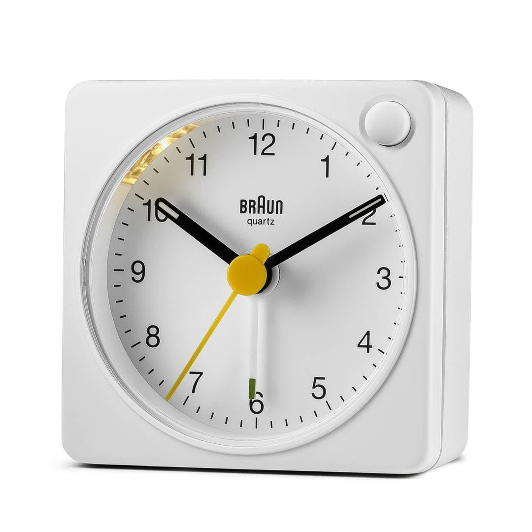 Braun BC02XW - Quarzwecker - Rechteck - Weiß - Analog - Akku - AA, Ansicht 4