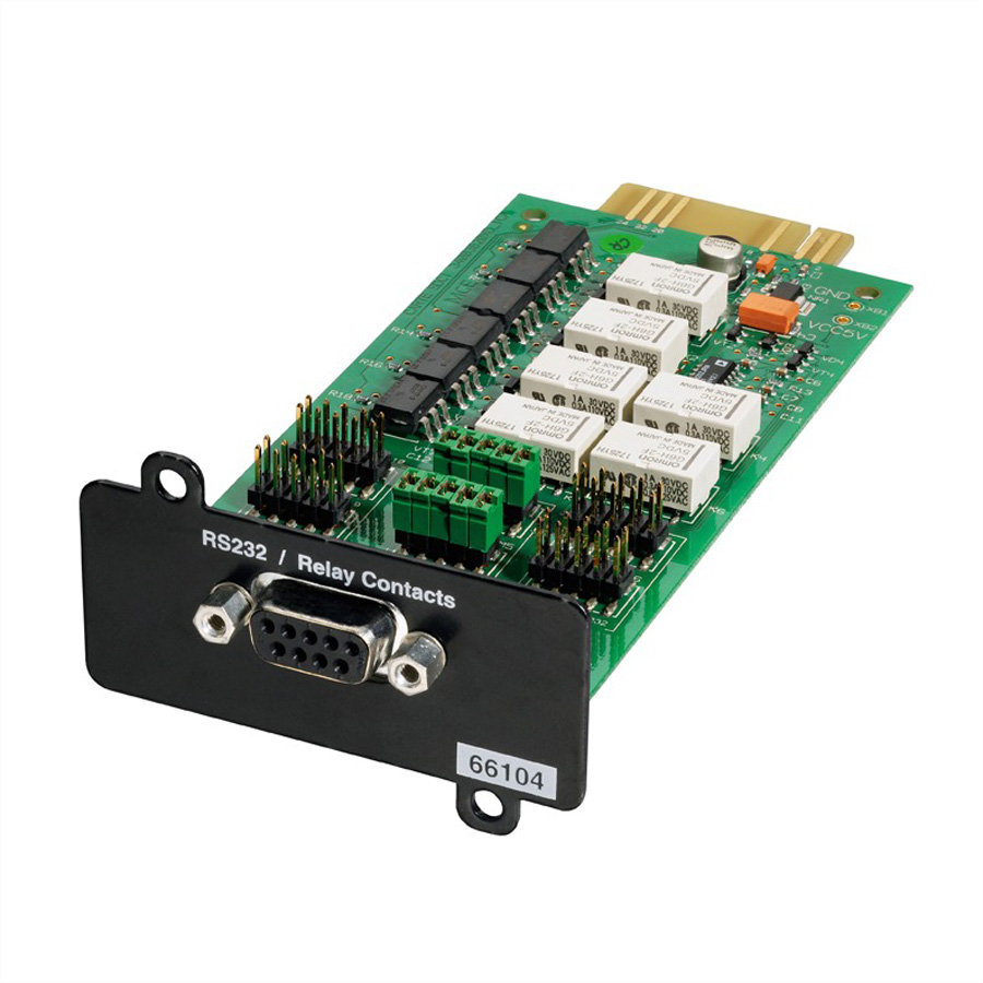 Eaton Relay Card-MS - Fernverwaltungsadapter - RS-232 - für P/N: FX310001AAA1