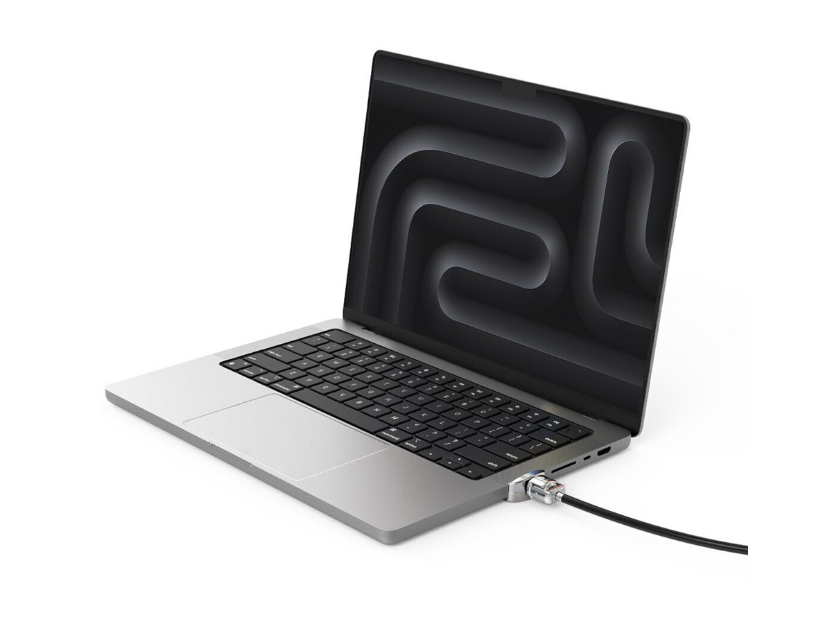 Compulocks Ledge Lock Adapter for MacBook Pro 14" M1, M2 & M3 - Sicherheitsschlossadapter - mit Schließzylinder - für Apple MacBook Pro 14.2 in (M1, M2, M3)