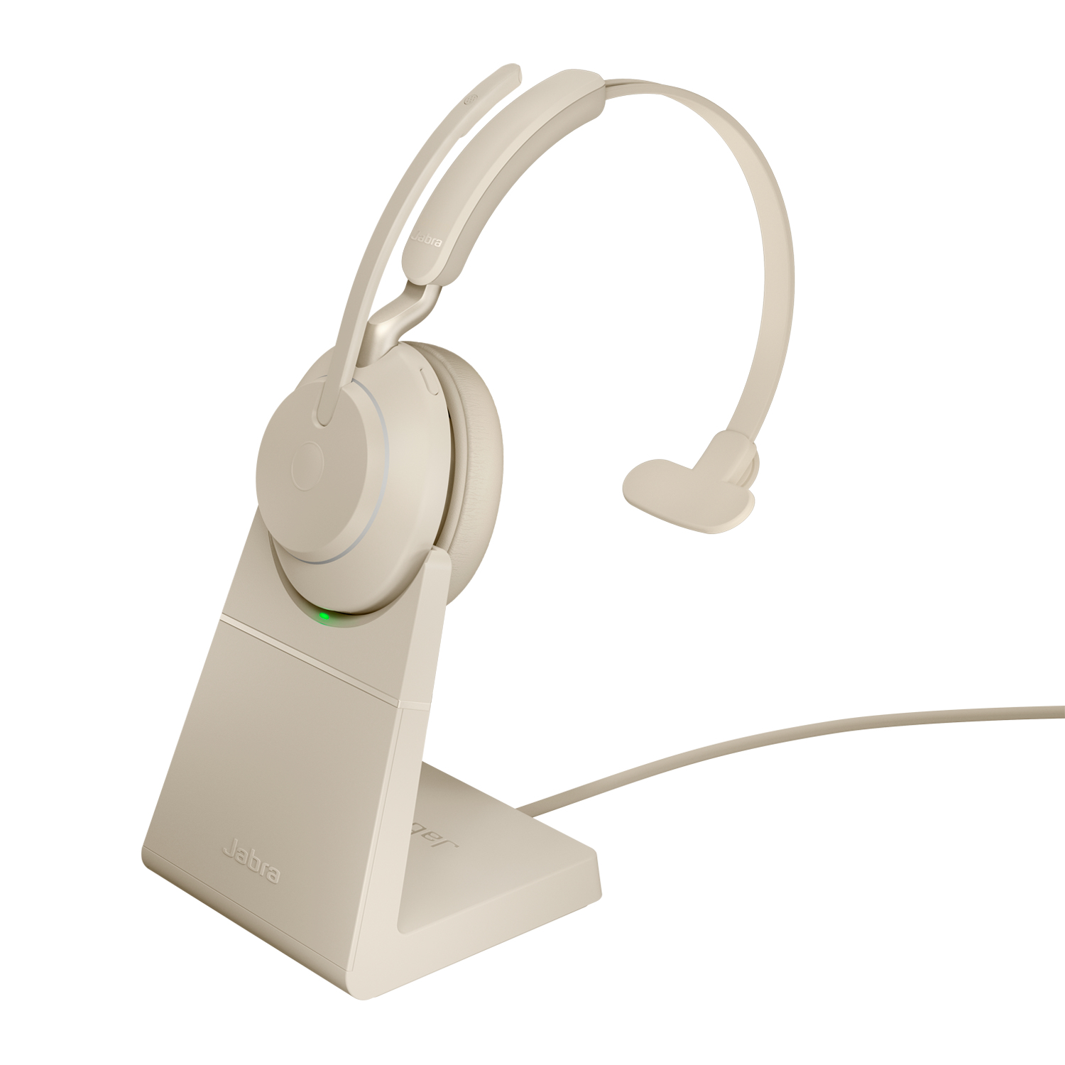 Jabra 26599-889-988, Kabellos, Büro/Callcenter, 20 - 20000 Hz, 99,2 g, Kopfhörer, Beige