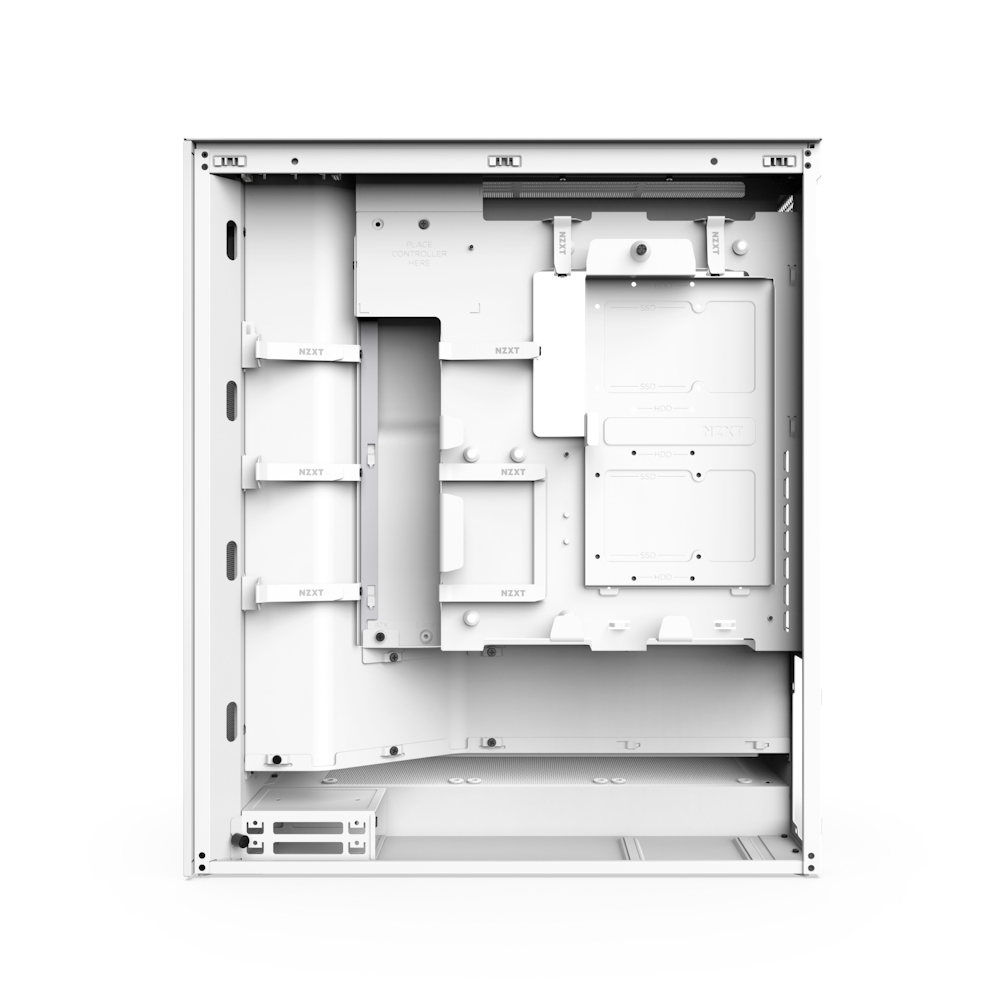 NZXT H series H7 Flow - Mid tower - ATX - Seitenteil mit Fenster (gehärtetes Glas), Ansicht 2
