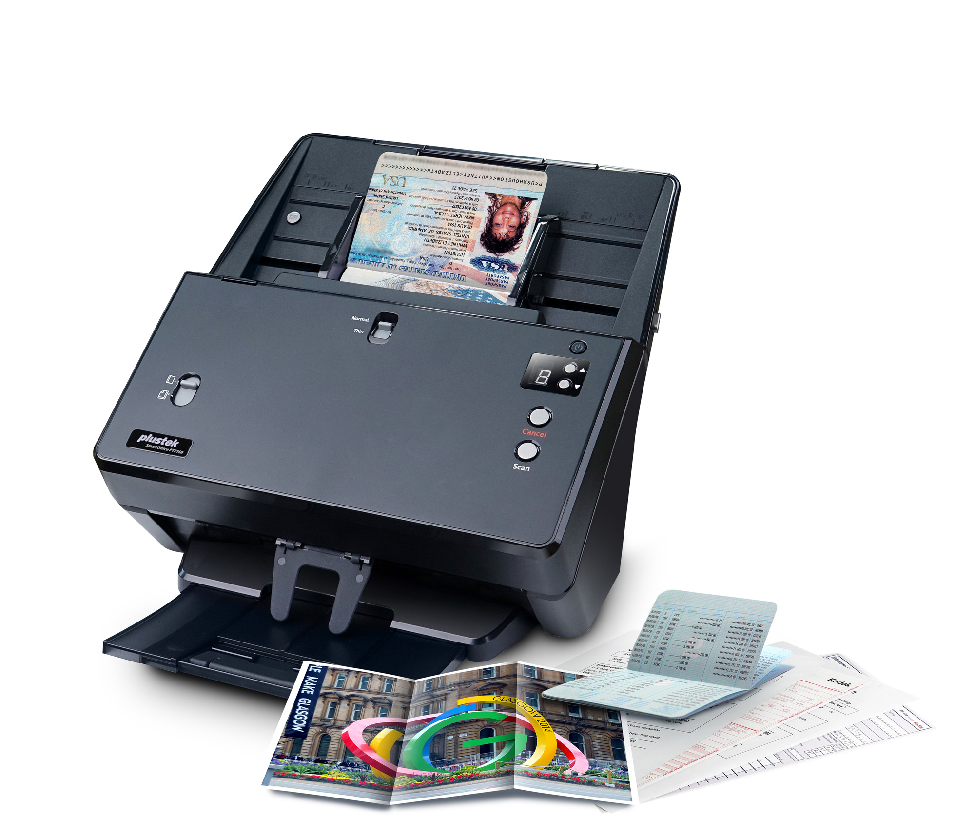 Plustek SmartOffice PT2160 - 216 x 5080 mm - 600 x 600 DPI - 48 Bit - 24 Bit - 16 Bit - 8 Bit, Ansicht 4