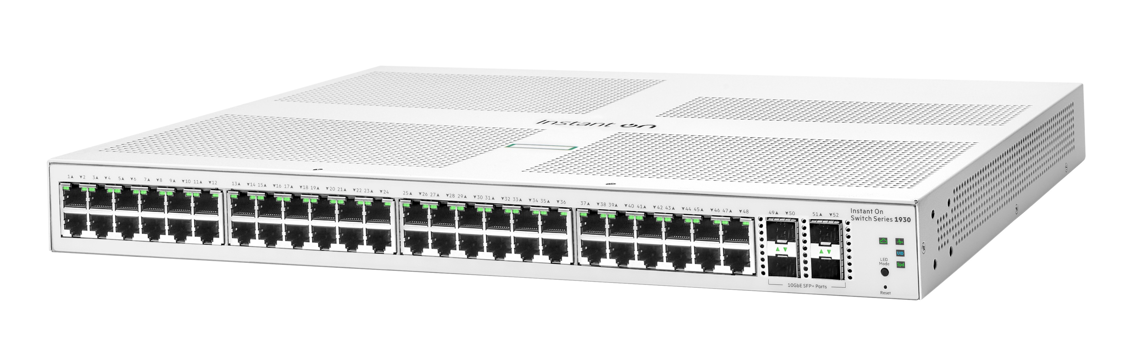 HPE Aruba Instant On 1930 48G 4SFP/SFP+ Switch, Ansicht 2