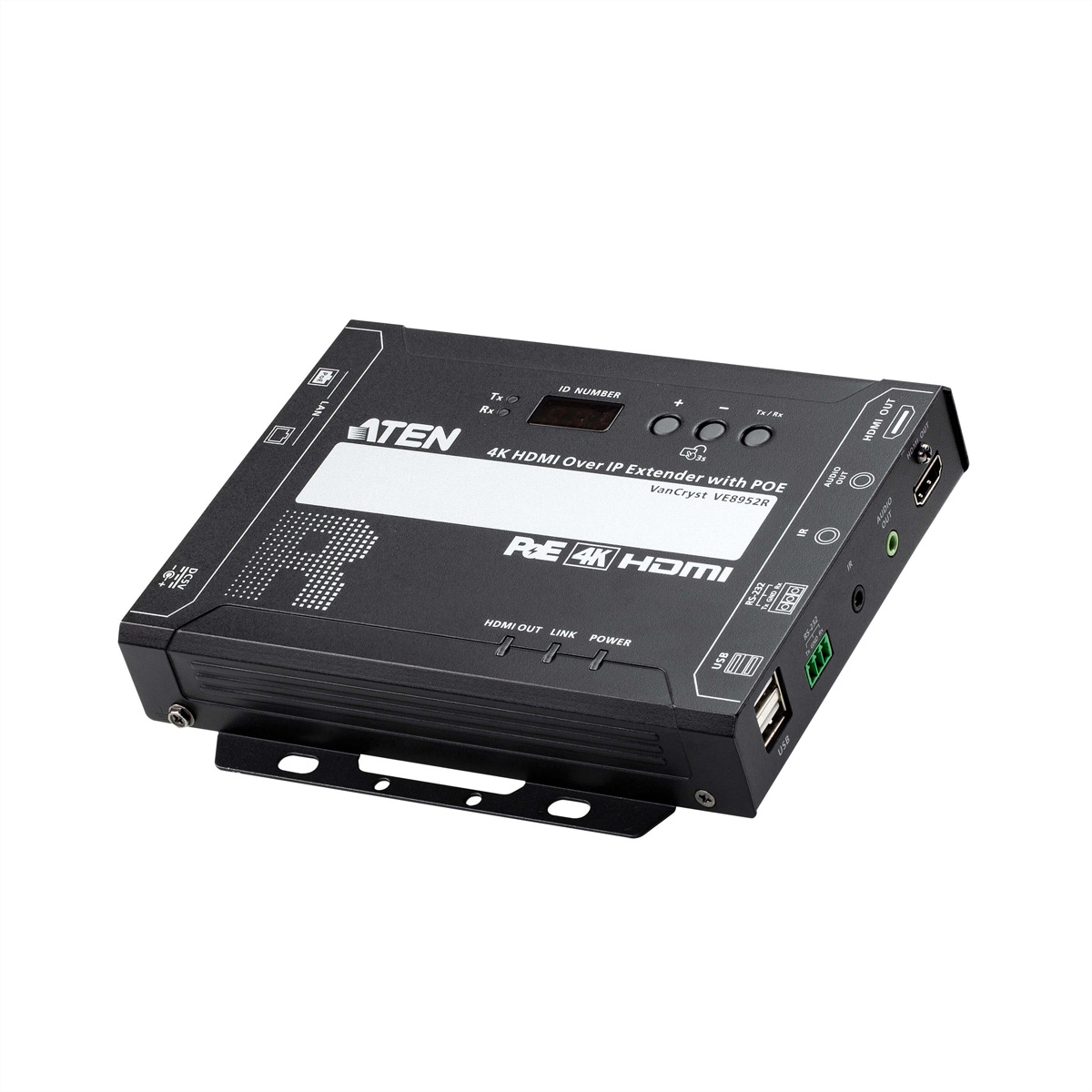 ATEN VE8952R 4K HDMI over IP Empfänger mit PoE - Kabel - Digital/Display/Video