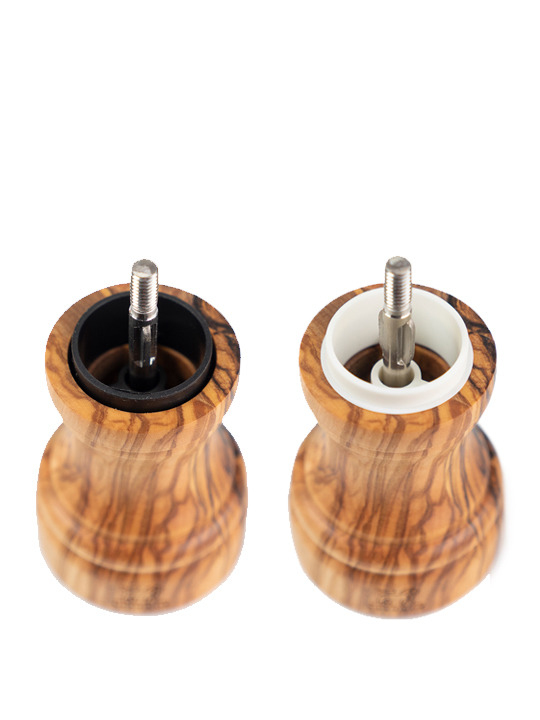 Peugeot Saveurs Bistro Pfeffer- und Salzmühle 10 cm Duo Olivenholz, Ansicht 4