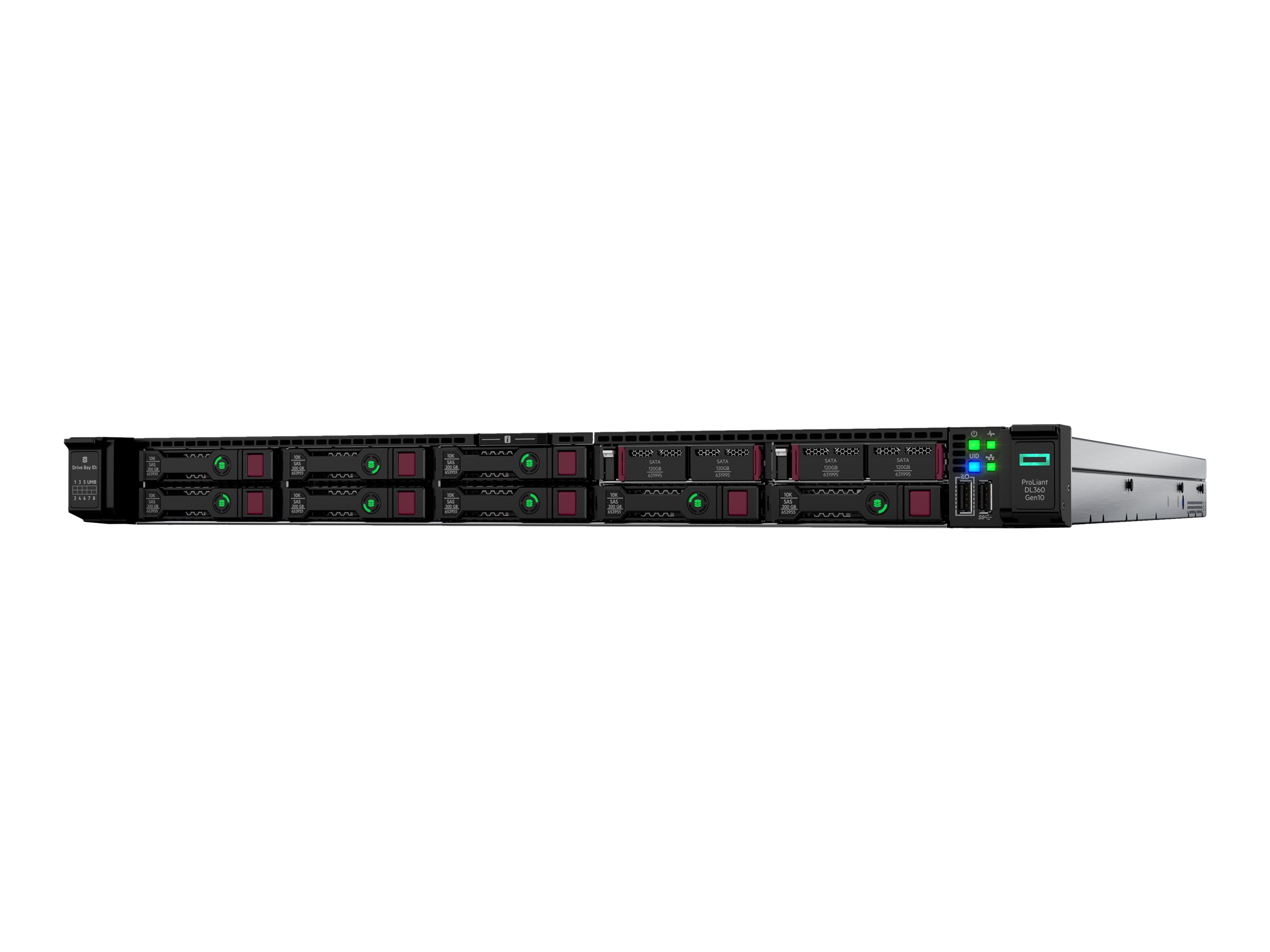 HPE DL360 Gen10 6130 1P 64G 8SFF WW Svr (P06455-B21)