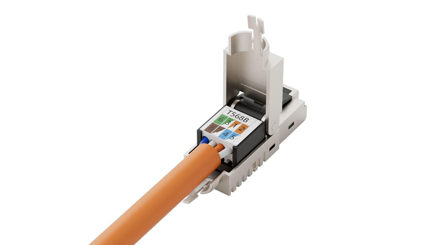 Lanview LVN125417 - RJ45 - Zink - Männlich - Gerade - Cat6a - F/UTP (FTP), Ansicht 4