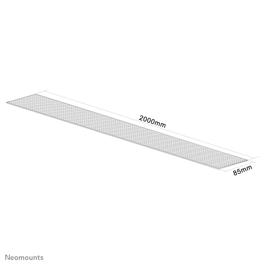 Neomounts by Newstar NS-CS200 - Kabelabdeckung - Weiß, Ansicht 2