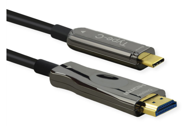 ROLINE Adapterkabel - USB-C männlich zu HDMI männlich, Ansicht 2