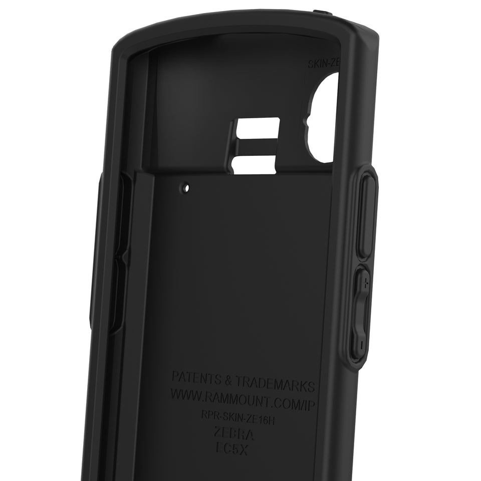 Ram Mounts RAM-GDS-SKIN-ZE16-NG - Cover - Zebra - EC50 - EC55 - 12,7 cm (5) - Schwarz, Ansicht 2