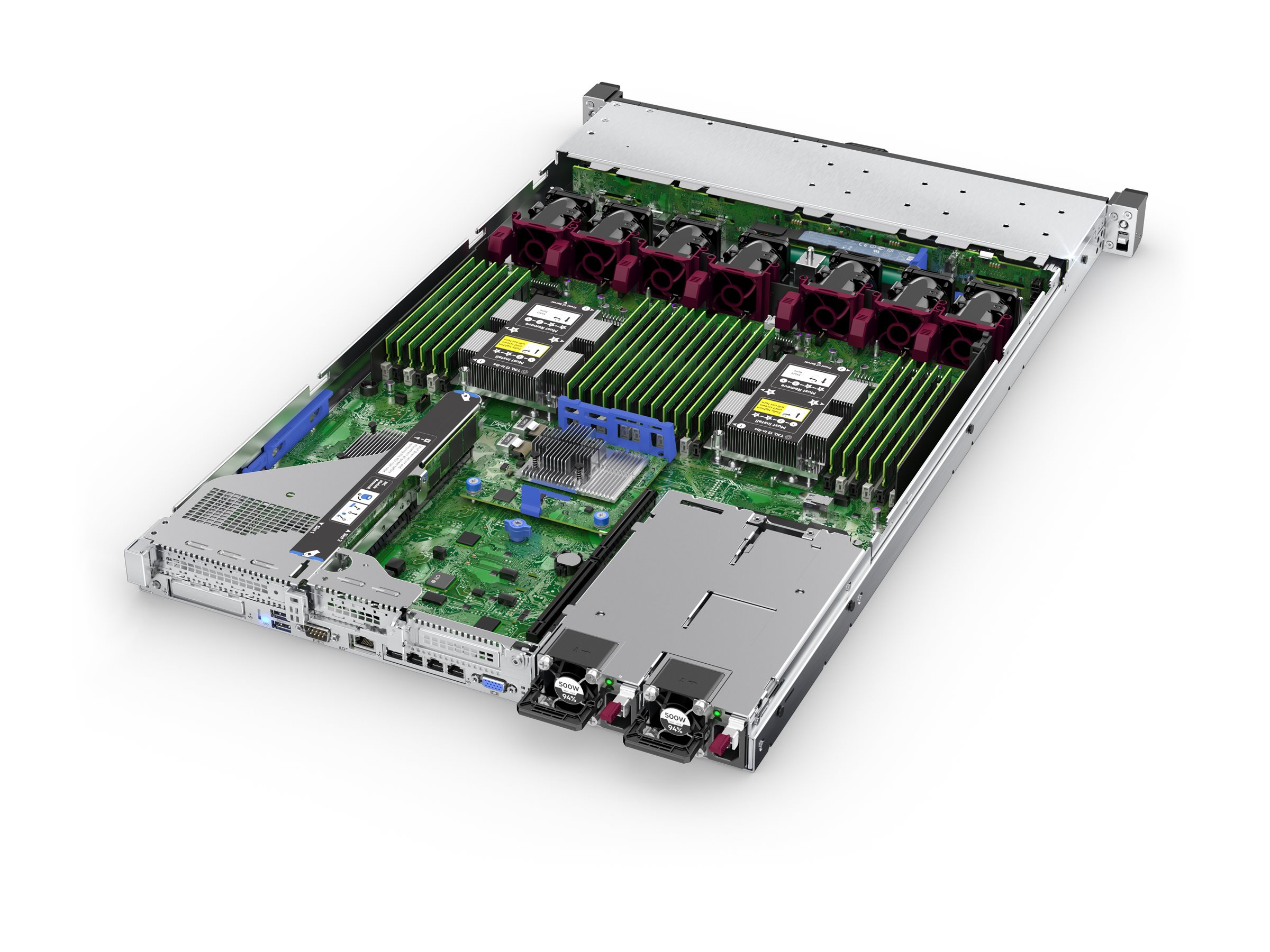 HPE ProLiant DL360 Gen10 - Server - Rack-Montage - 1U - zweiweg - 1 x Xeon Silver 4210R  2.4 GHz - RAM 32 GB - SATASAS - Hot-Swap 6.4 cm (2.5)