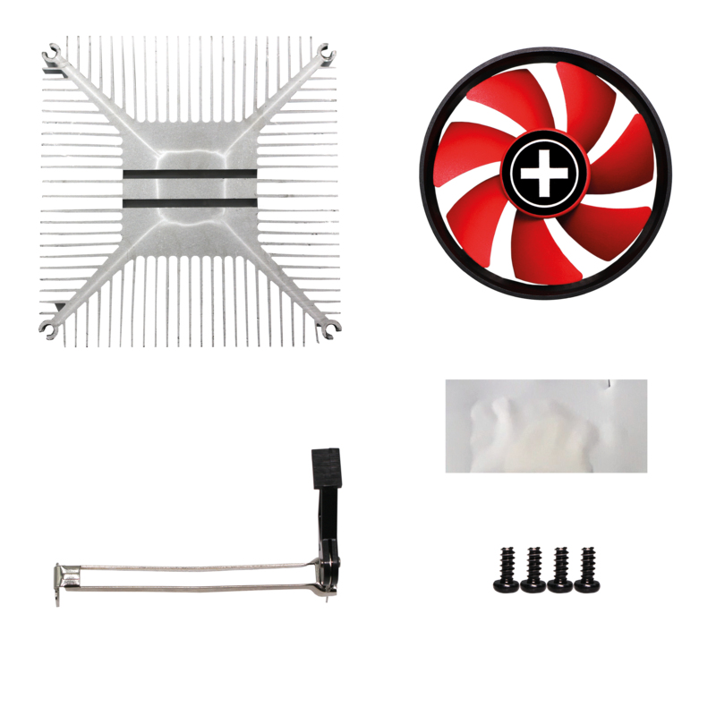 Xilence Performance C Series A250PWM - Prozessor-Luftkühler - (für: Socket 754, Socket 940, Socket 939, AM2, …), Ansicht 2