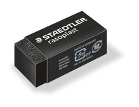 STAEDTLER Radierer rasoplast 33x16x13mm schwarz