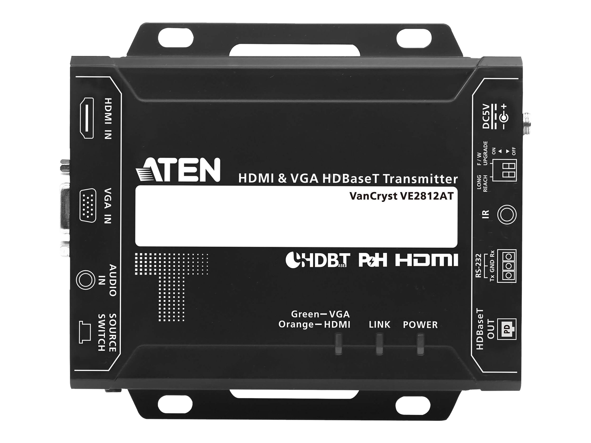 ATEN VanCryst VE2812AT - Video-, Audio-, Infrarot- und serielle Erweiterung, Ansicht 2