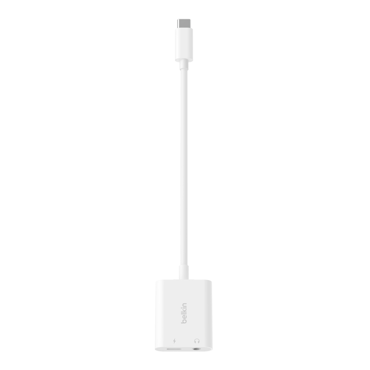 Belkin RockStar - USB-C zu Kopfhöreranschluss / Ladeadapter - 24 pin USB-C männlich zu Mini-Stecker, Ansicht 4