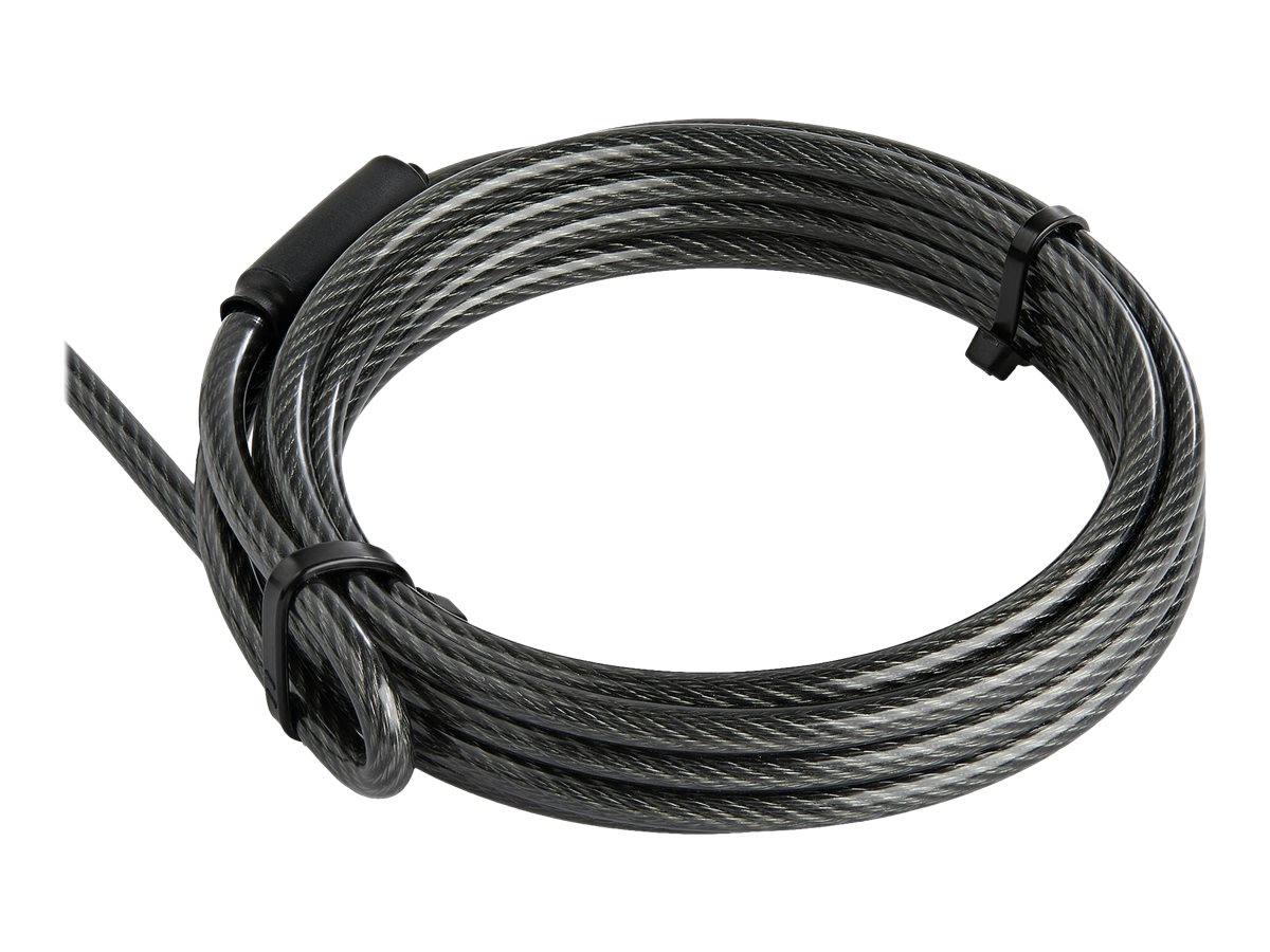 StarTech.com LTLOCKNANO Laptopschloss (2m Kabel, Nano lock, individuell wählbare Kombination, anti-theft), Ansicht 3