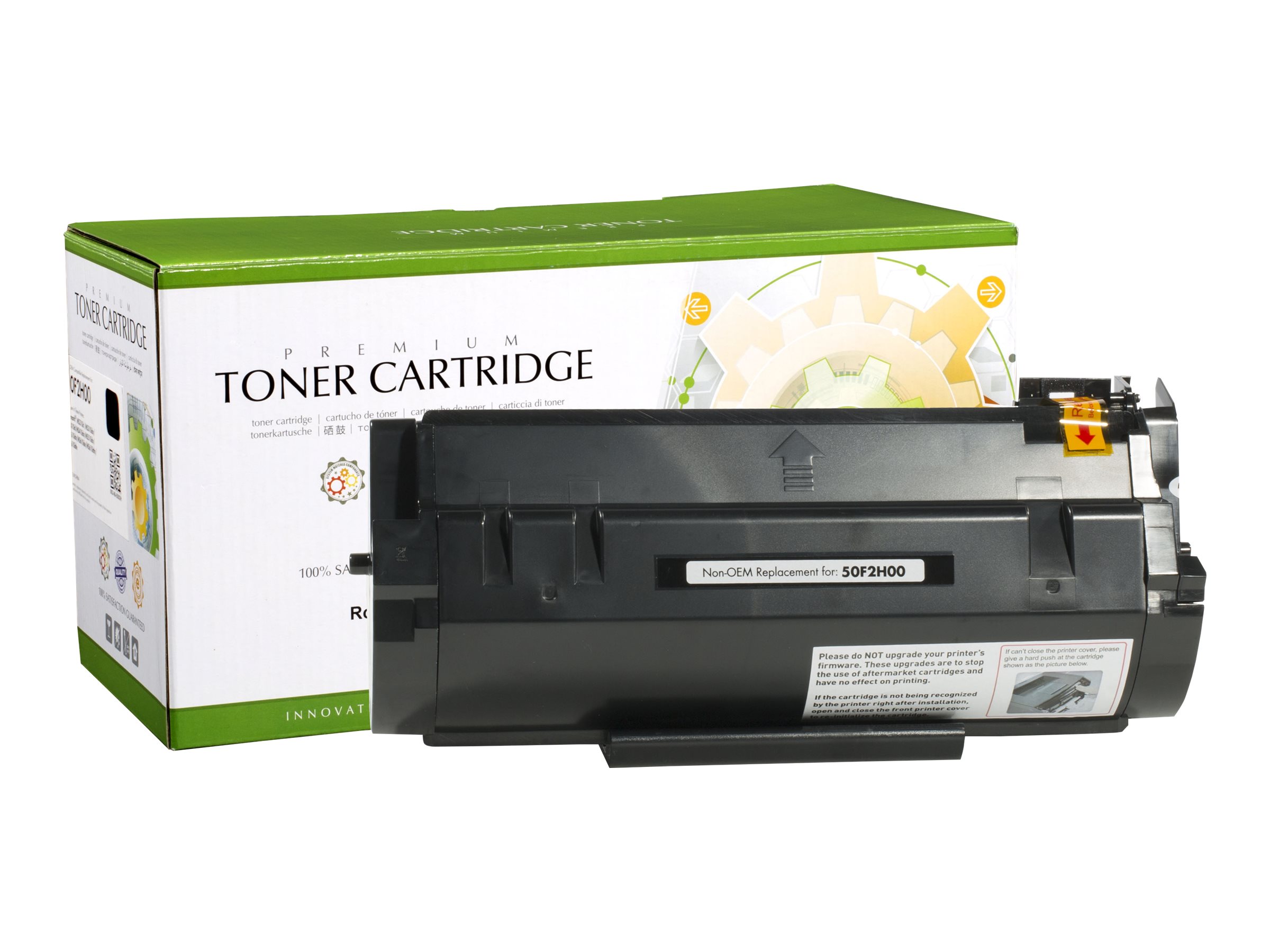 Static Control Schwarz - kompatibel - Tonerpatrone (Alternative zu: Lexmark 502H)