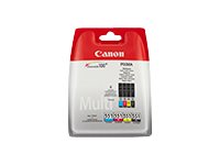 Canon CLI-551 C/M/Y/BK Multipack - 4er-Pack - Schwarz, Gelb, Cyan, Magenta, Ansicht 4