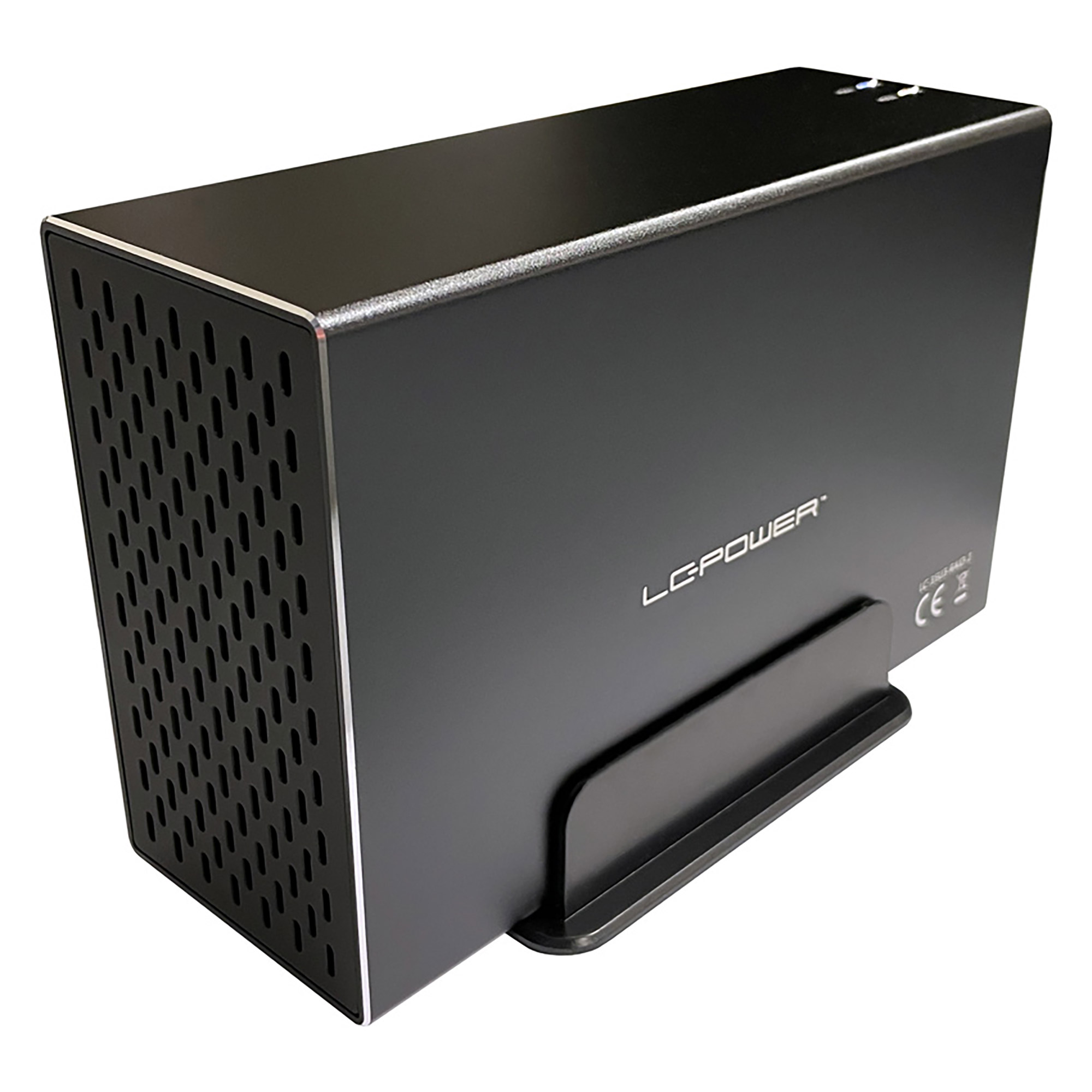 LC-Power USB3.0 Hdd/SSD Gehäuse 3.5'' SATA3 RAID Aluminiumgehäuse - - 3 - HDD-Wechselrahmen - 3,5"
