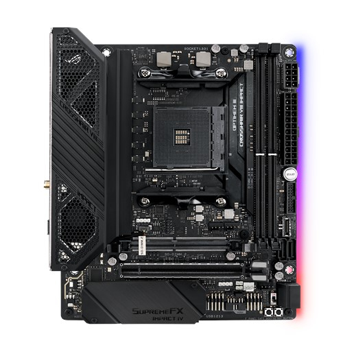 ASUS ROG Crosshair VIII Impact - Motherboard - ATX - Socket AM4 - AMD X570 Chipsatz, Ansicht 2