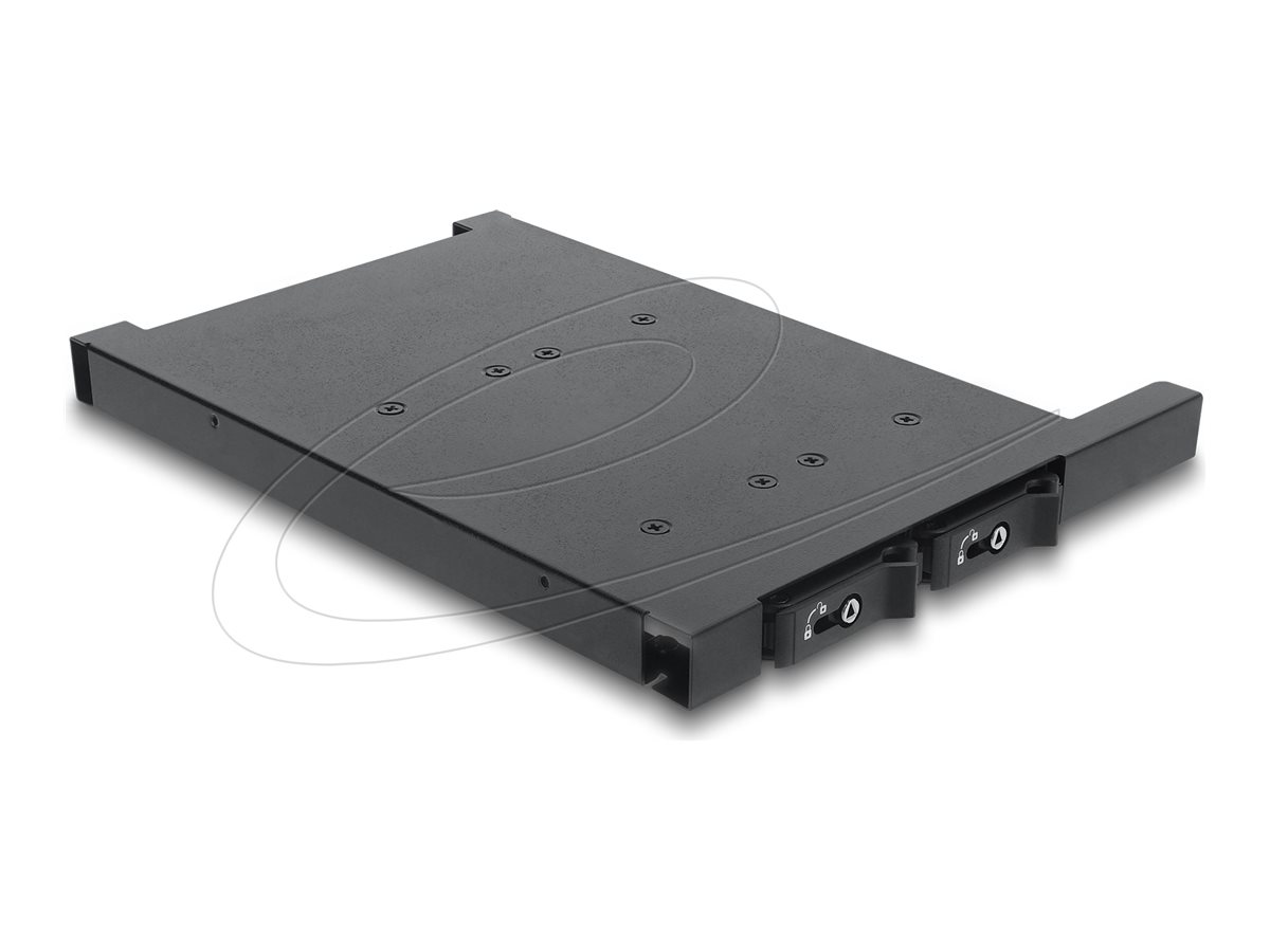 Delock Mobiles Speicher-Rack - M.2 - Schwarz