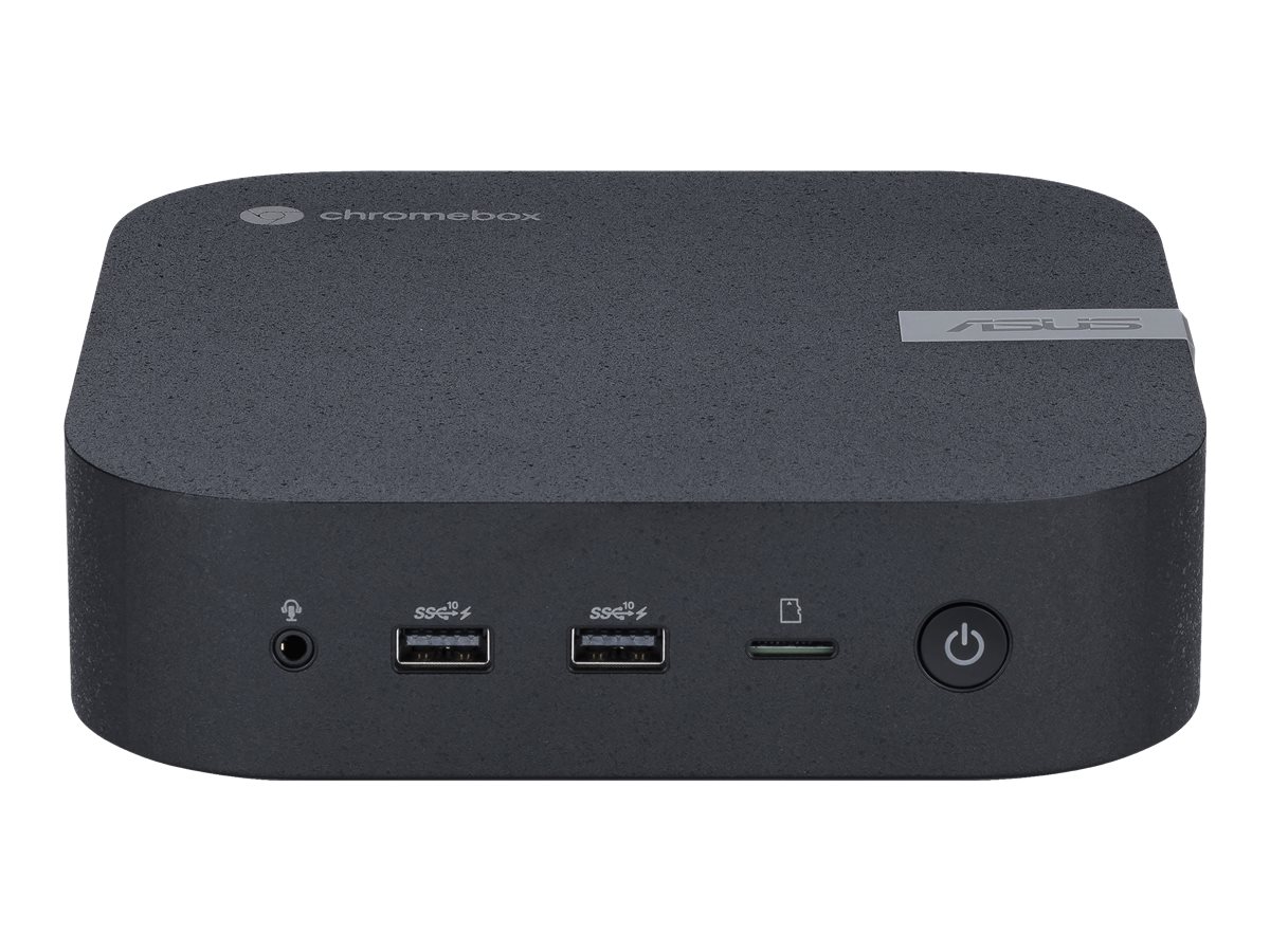 ASUS Chromebox 5 S7009UN+ - Mini-PC - 1 x Core i7 1260P  2.1 GHz - RAM 16 GB - SSD 256 GB - NVMe - Intel Iris Xe Grafikkarte - 1GbE 2.5GbE Bluetooth 5.2 Wi-Fi 6E - WLAN: Bluetooth 5.2 802.11abgnacax (Wi-Fi 6E)