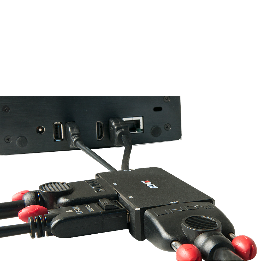 Lindy Videokonverter - HDMI - DVI, DisplayPort, VGA, Ansicht 4