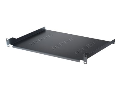 Intellinet 19 Cantilever Shelf 2U Fixed Depth 350mm Max 15kg Black Three Year Warranty - Rack - Regal - Schwarz RAL 9005 - 2U - 48.3 cm (19)