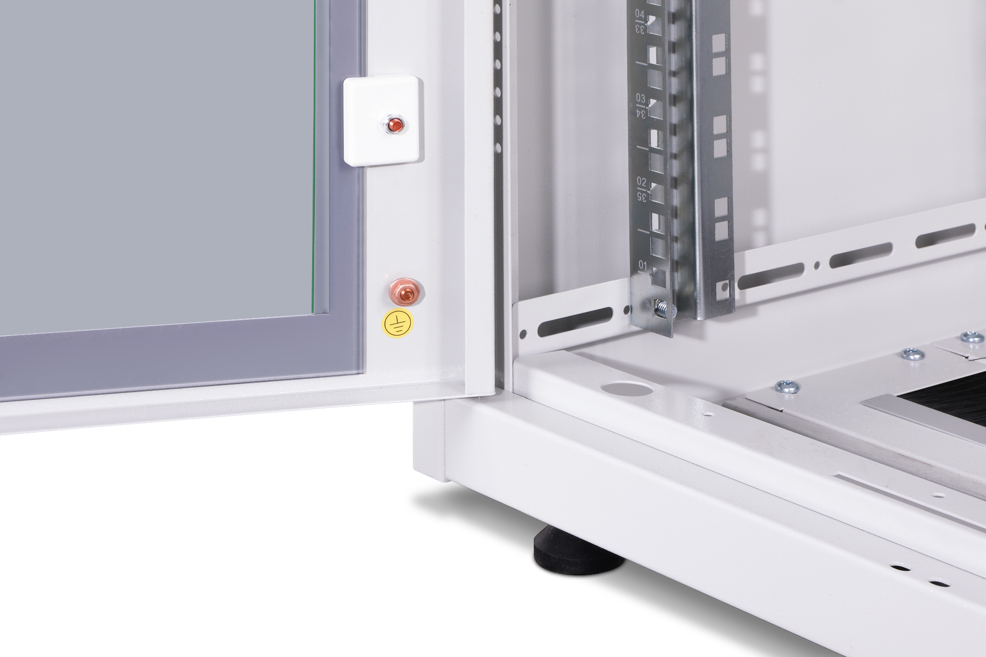 DIGITUS Netzwerkschrank Unique Serie - 600x600 mm (BxT), Ansicht 4