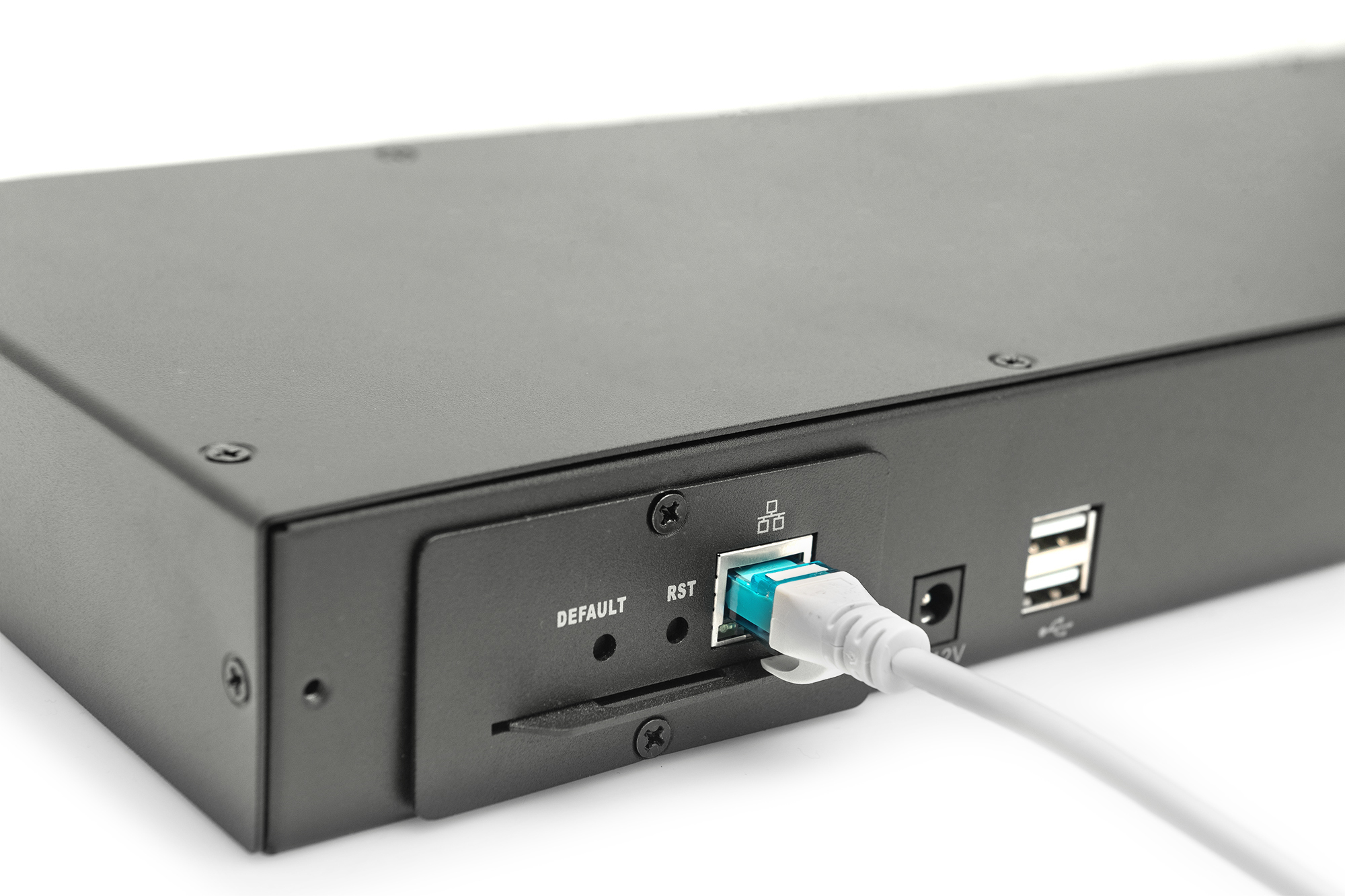 DIGITUS Modularer CAT 5 KVM-Switch, 8-Port, Ansicht 3