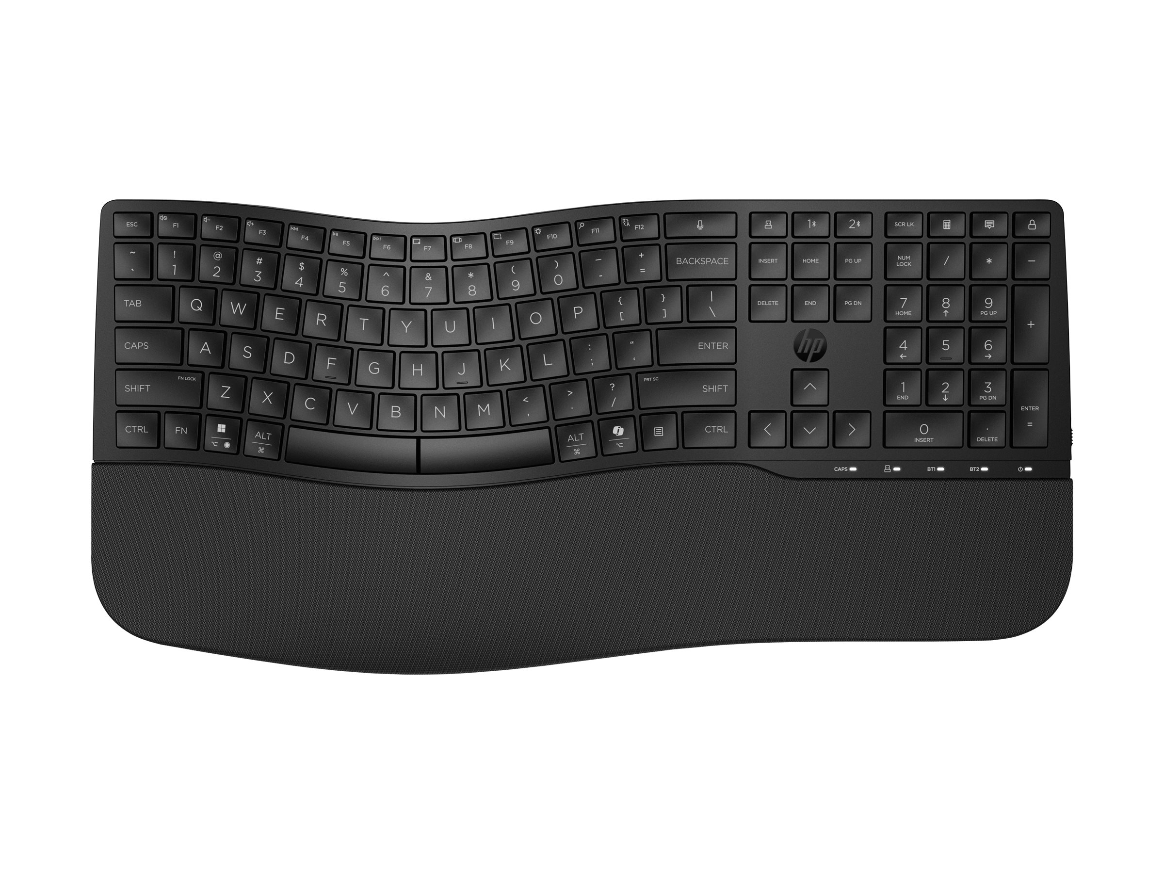 HP 685 - Tastatur - Dual Mode 3-Zonen-Layout Multi-Device 23 programmierbare Tasten OS Auto-Detection flacher Tastenhub