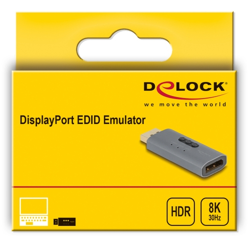 Delock EDID-Leser/Schreiber - DisplayPort, Ansicht 3
