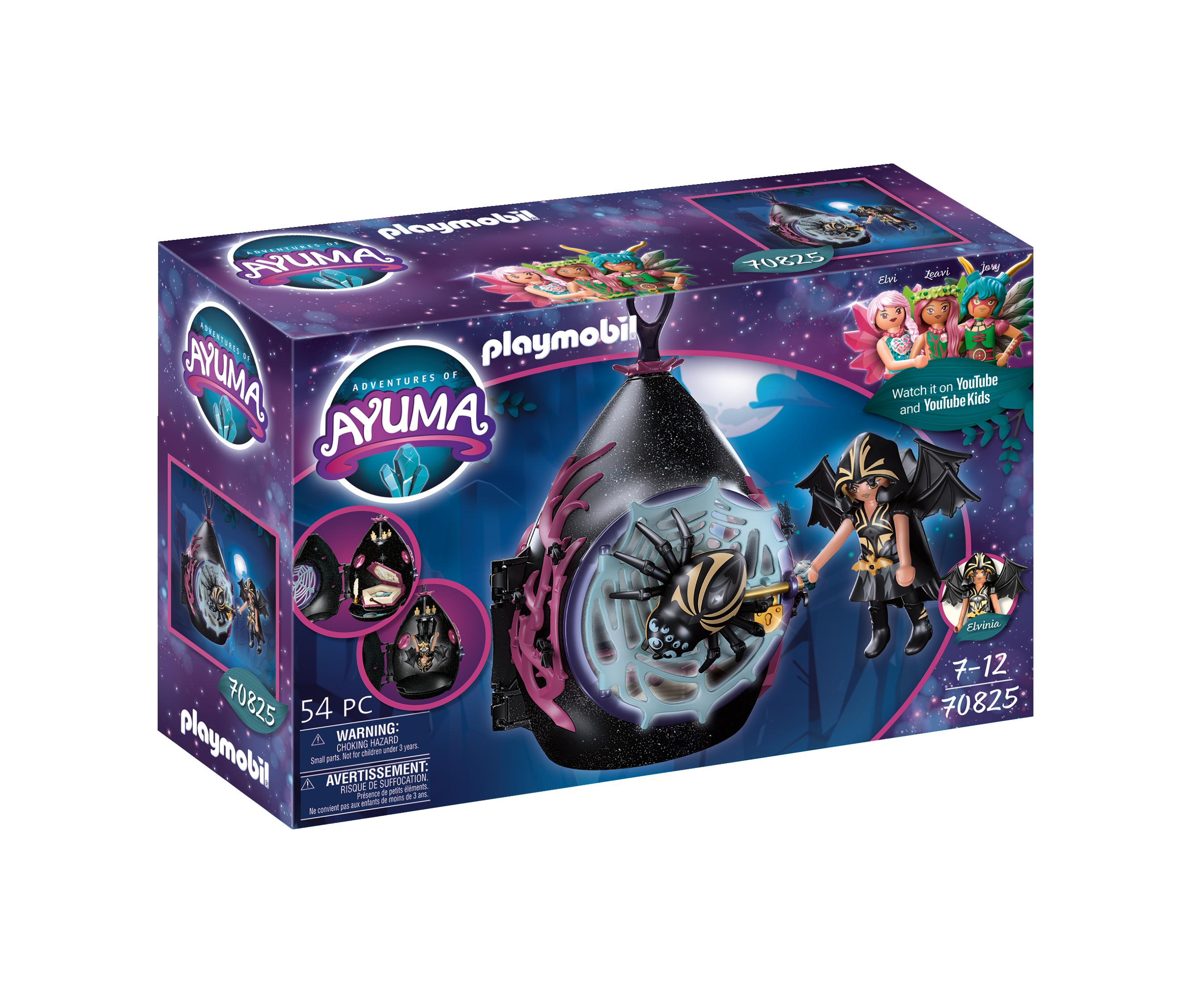 PLAYMOBIL Ayuma Unterschlupf der Bat Fairies - Aktion/Abenteuer - 7 Jahr(e) - Mehrfarbig - Kunststoff, Ansicht 4