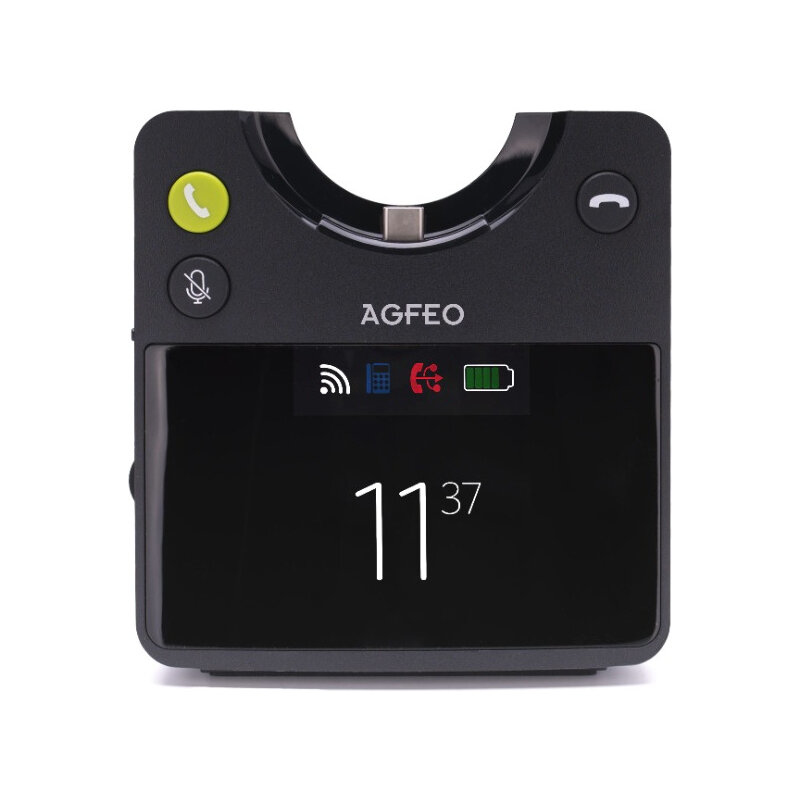 AGFEO Headset-Sender / Ladestation (USB), Ansicht 2