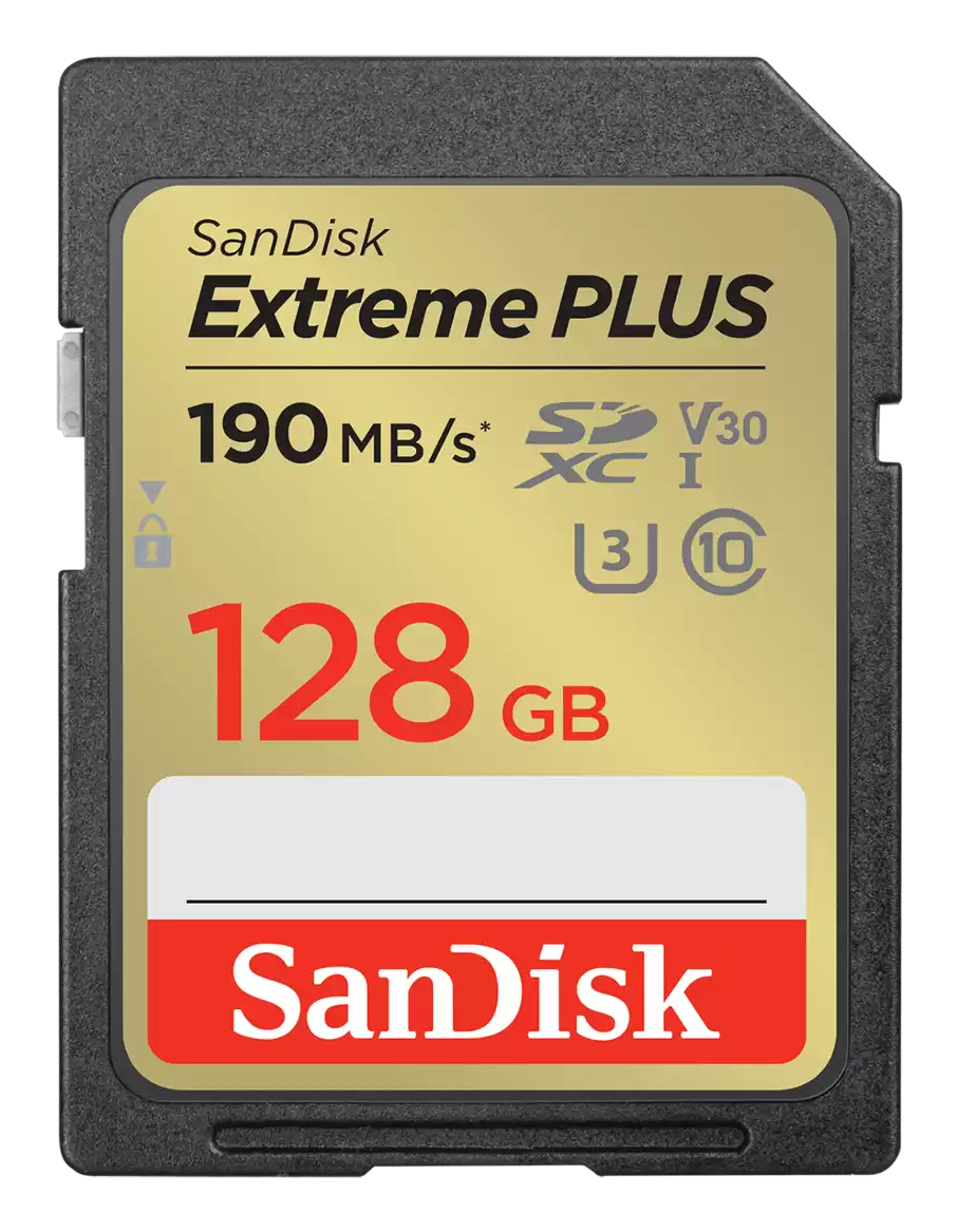 SanDisk Extreme PLUS - Flash-Speicherkarte - 128 GB, Ansicht 2