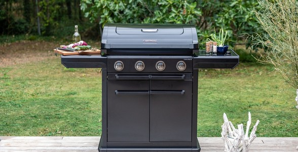 Camping Gaz Campingaz 4 Series Classic 4 Series Onyx S 37386 - 15,9 W - Grill - Gas - 4 Zone(n) - 720 x 460 mm - Wagen, Ansicht 4