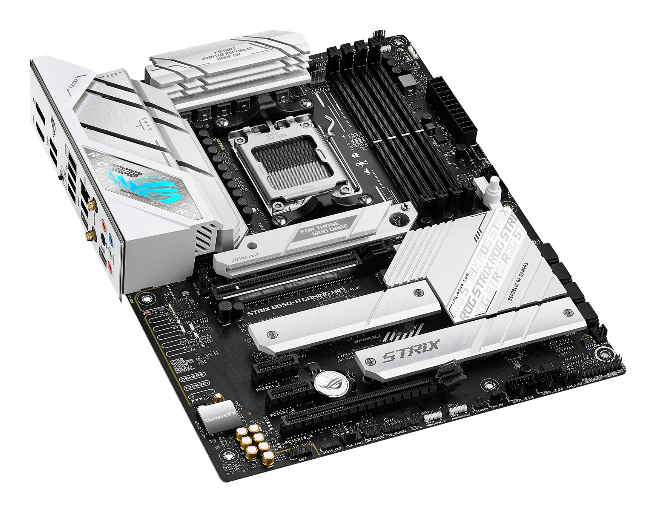 ASUS ROG STRIX B650-A GAMING WIFI - Motherboard - ATX - Socket AM5 - AMD B650 Chipsatz, Ansicht 2