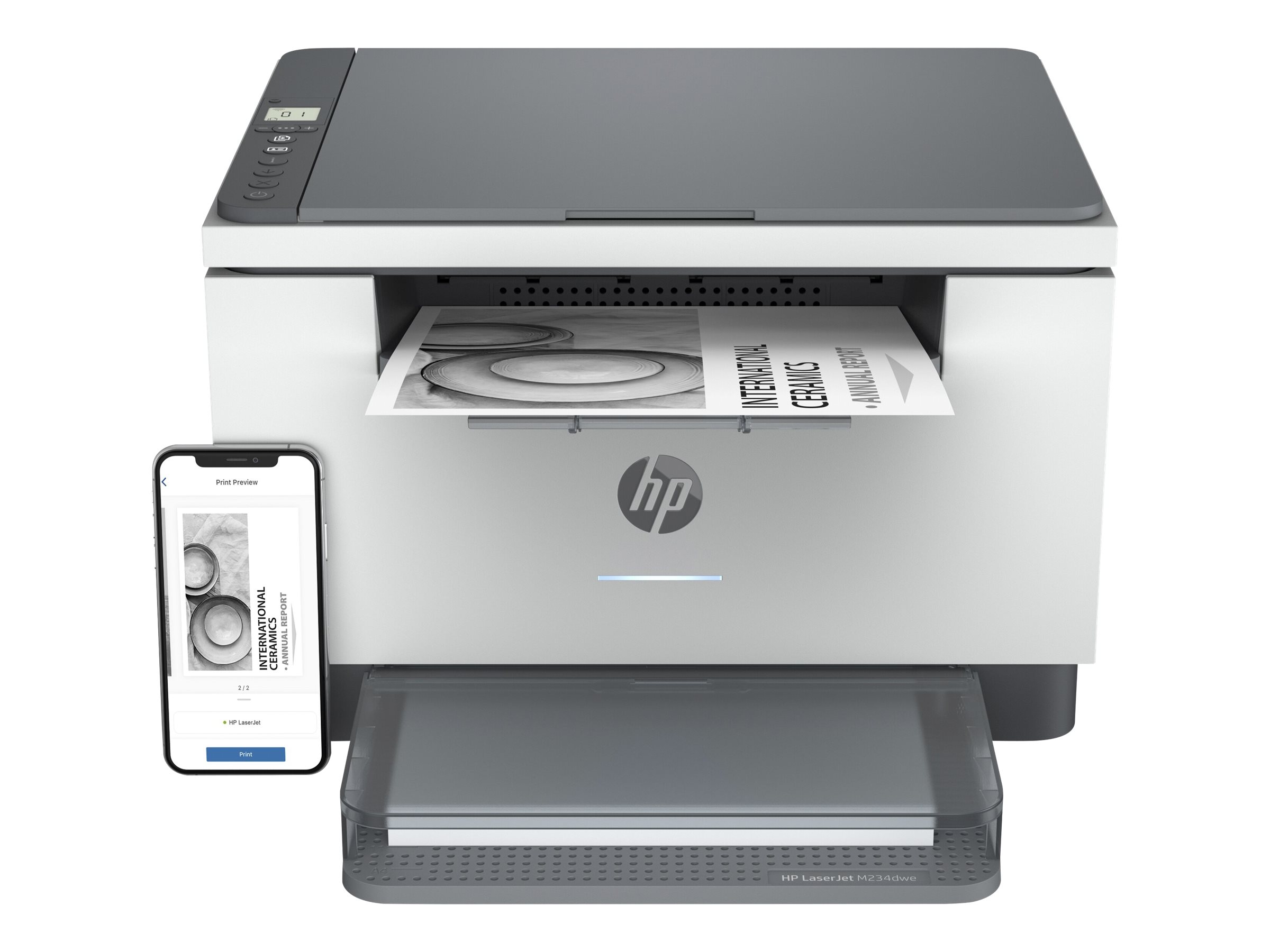 HP LaserJet MFP M234dwe - Multifunktionsdrucker - s/w - Laser - Legal (216 x 356 mm)