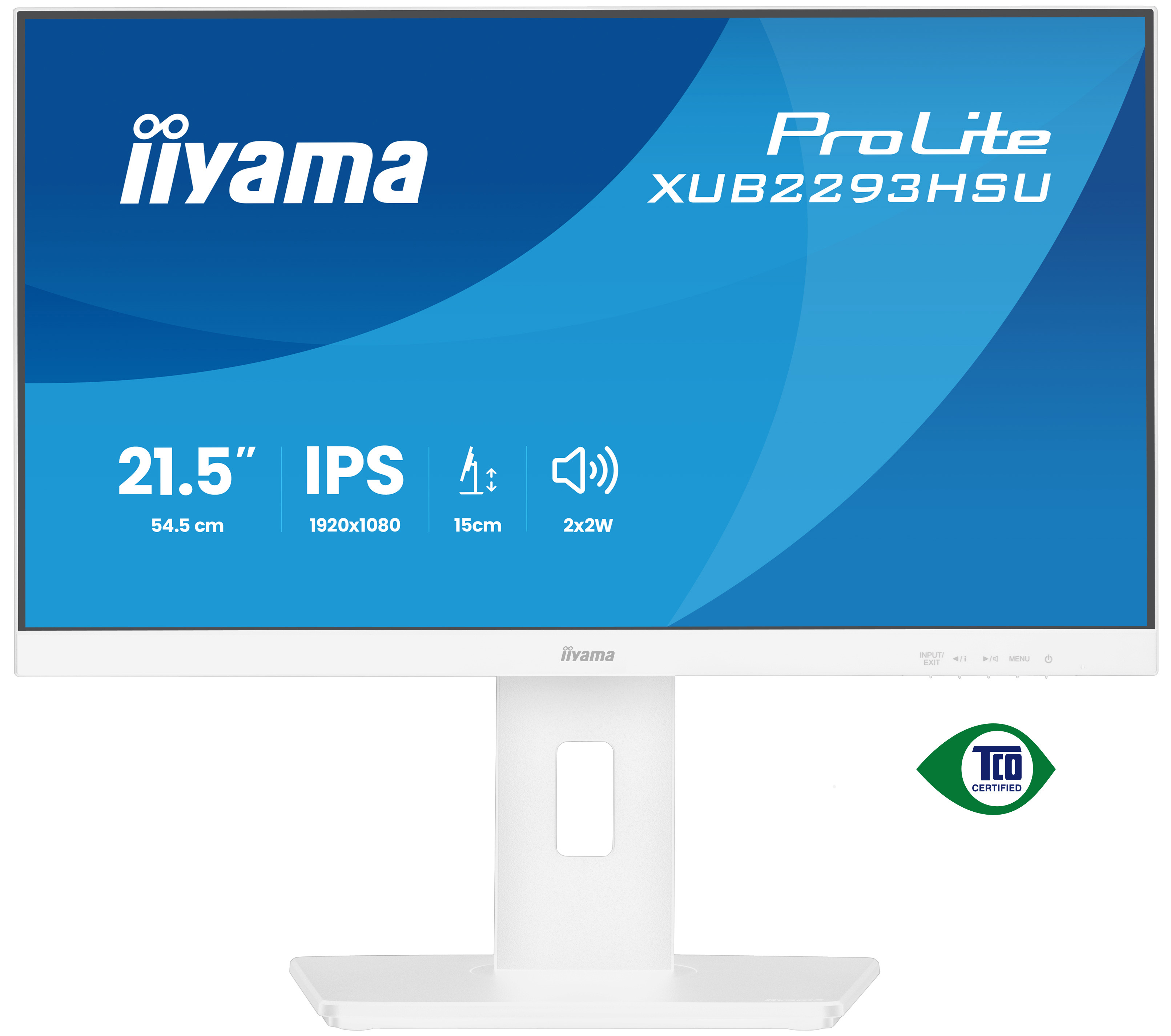 Iiyama ProLite XUB2293HSU-W7 - LED-Monitor - 55.9 cm (22), Ansicht 2