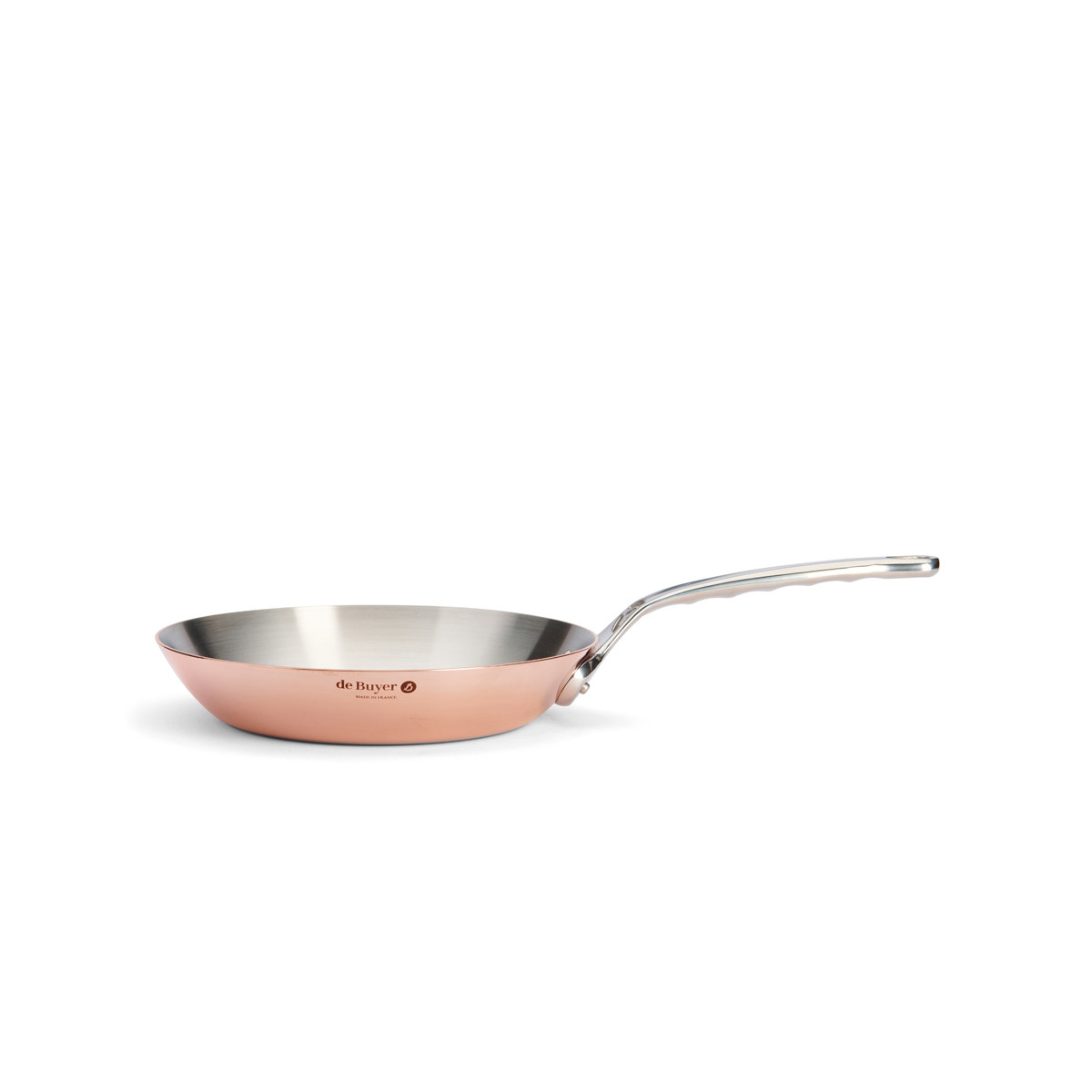 de BUYER 6224.24 - Rund - Allzweckpfanne - Edelstahl - Keine Beschichtung - Halogen - Induktion - Versiegelte Platte, Ansicht 3