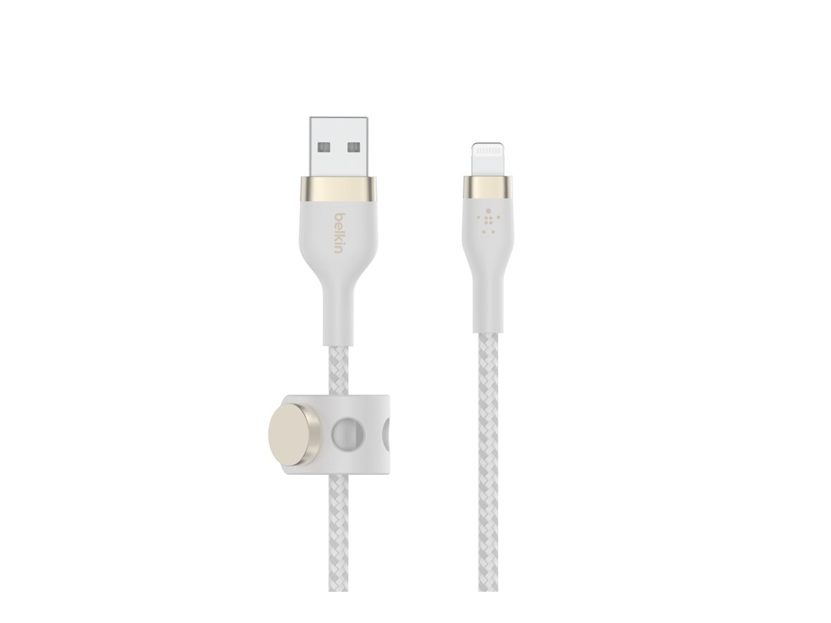Belkin BOOST CHARGE - Lightning-Kabel - USB männlich zu Lightning männlich - 2 m - weiß - für Apple iPad/iPhone/iPod, Ansicht 4
