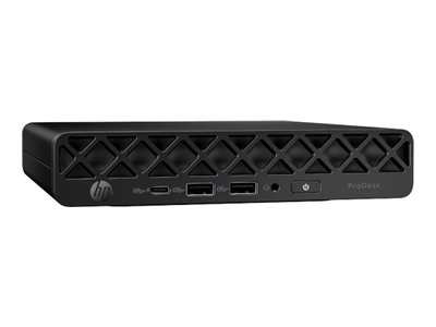 HP ProDesk 4 G1i AI - Mini - Core Ultra 7 265T - RAM 16 GB - SSD 512 GB - NVMe - Intel Graphics - 1GbE Wi-Fi 6E Bluetooth 5.3 - WLAN: 802.11abgnacax (Wi-Fi 6E)